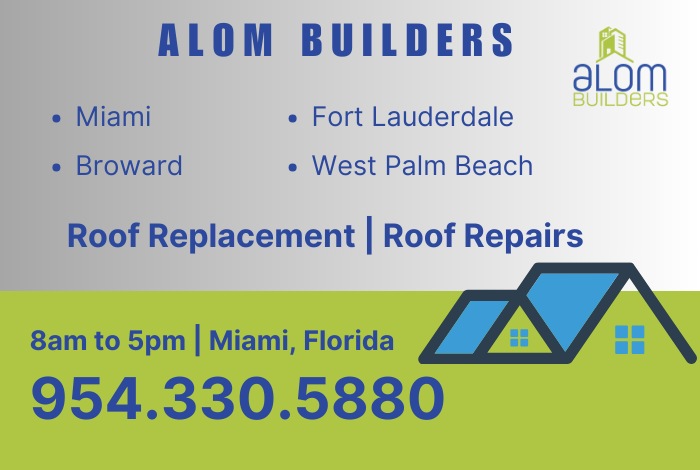 South Florida roofing company ad, emphasizing Miami's trusted roofing solutions for residential and commercial needs.