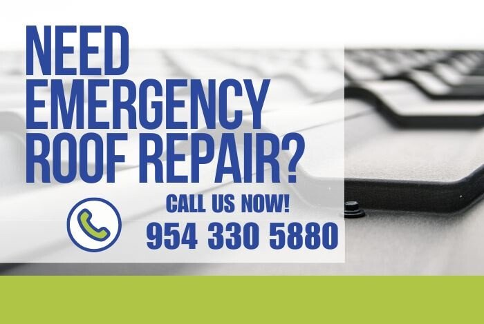 Skilled professionals conducting emergency roof repairs in South Florida, ensuring safety and quality for residential properties.